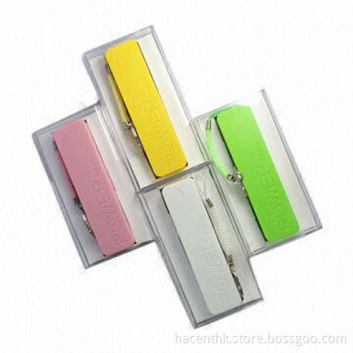 Perfume 2,600mah Power Bank with Keychain for Gift